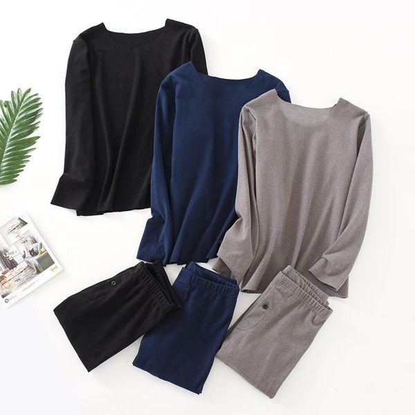 men's tracksuits winter thick warm pyjamas suit long sleeve casual wear home pyjama set, Gray
men's tracksuits winter thick warm pyjamas suit long sleeve casual wear home pyjama set, Gray