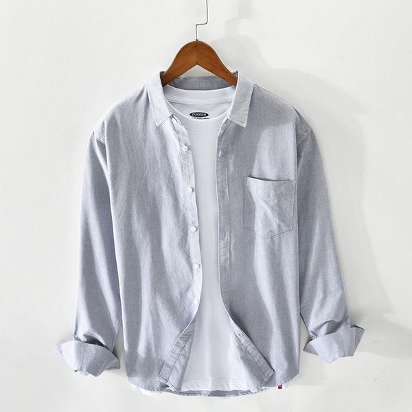 men's casual shirts 2021 spring and summer men solid color pure cotton classical long sleeve shirt oxford thin coat ga-749, White;black
men's casual shirts 2021 spring and summer men solid color pure cotton classical long sleeve shirt oxford thin coat ga-749, White;black