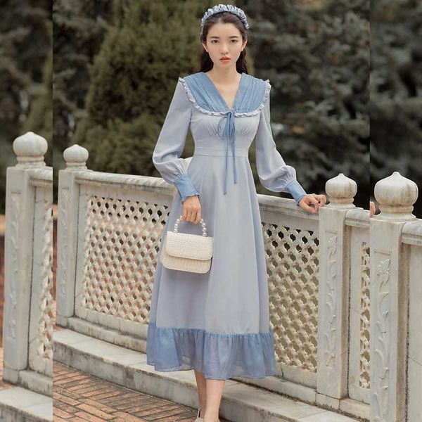 spring summer fashion elegant women's dress femme long sleeve v neck casual 210531, Black;gray
spring summer fashion elegant women's dress femme long sleeve v neck casual 210531, Black;gray