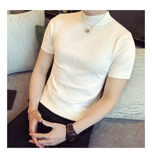 men's sweaters casual self-cultivation high lead neck knitting men sweater autumn leisure long sleeve warm solid color male pullover, White;black
men's sweaters casual self-cultivation high lead neck knitting men sweater autumn leisure long sleeve warm solid color male pullover, White;black