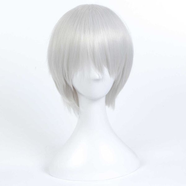 neil: mechanical age nier automata 9s sier white men's short hair cosplay wig cos, Black
neil: mechanical age nier automata 9s sier white men's short hair cosplay wig cos, Black