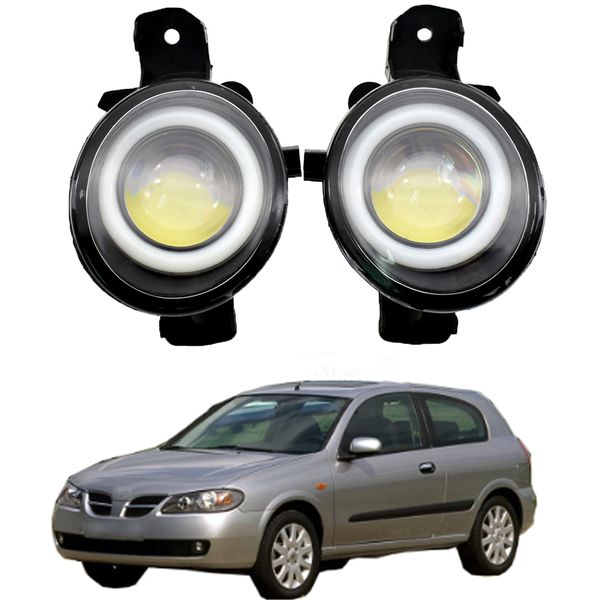 2 x angel eye fog light assembly car led lens fog daytime running lamp drl 12v for nissan almera 2/ii (n16) 2001-2006
2 x angel eye fog light assembly car led lens fog daytime running lamp drl 12v for nissan almera 2/ii (n16) 2001-2006