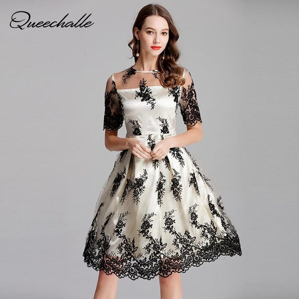 queechalle 2021 summer dress women floral lace embroidery party dresses plus size slim pleated a-line apricot casual, Black;gray
queechalle 2021 summer dress women floral lace embroidery party dresses plus size slim pleated a-line apricot casual, Black;gray