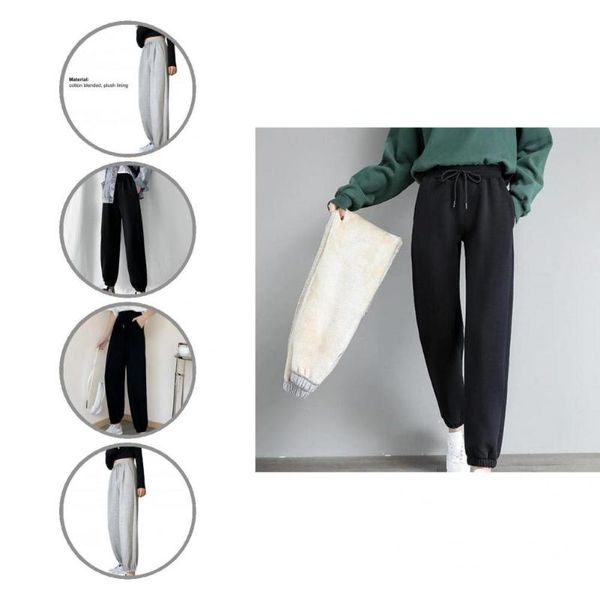 women's pants & capris women autumn winter casual ultra soft elastic waist trendy solid color high track, Black;white
women's pants & capris women autumn winter casual ultra soft elastic waist trendy solid color high track, Black;white