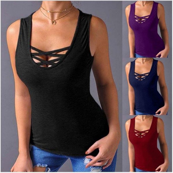 women tanks fashion vest sleeveless blouse ladies solid color tank casual graphic tee female summer t shirts, White
women tanks fashion vest sleeveless blouse ladies solid color tank casual graphic tee female summer t shirts, White