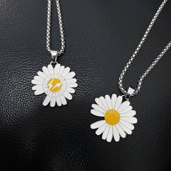 stainless steel bohemian daisy pendant necklaces for women silver chain charm sweater summer dress necklace accessories chains
stainless steel bohemian daisy pendant necklaces for women silver chain charm sweater summer dress necklace accessories chains