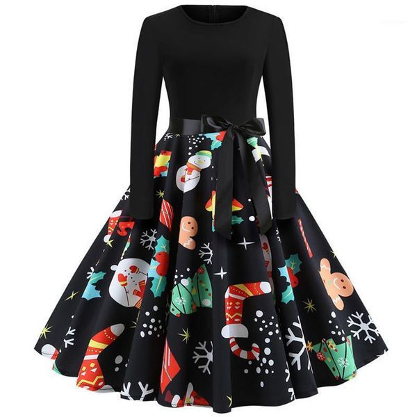 casual dresses cute women christmas party skater dress vestidos winter long sleeve graphic year holidays, Black;gray
casual dresses cute women christmas party skater dress vestidos winter long sleeve graphic year holidays, Black;gray