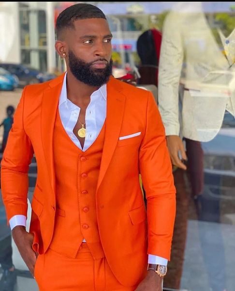 bright orange notch lapel men suits costume homme wedding dress tuxedos terno masculino slim fit groom prom party blazer 3 pcs, Black;gray
bright orange notch lapel men suits costume homme wedding dress tuxedos terno masculino slim fit groom prom party blazer 3 pcs, Black;gray