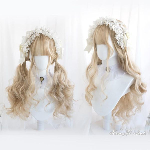 synthetic wigs houyan long curly blond wig ombre golden lolita dress up cosplay pink, Black
synthetic wigs houyan long curly blond wig ombre golden lolita dress up cosplay pink, Black