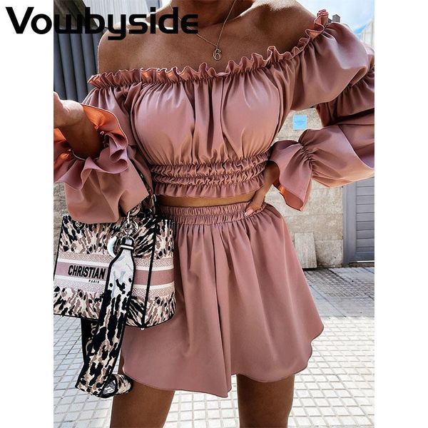 women's tracksuits spring and summer short sets solid color folds casual fashion long sleeved slash neck shorts skirt two piece suit, Gray
women's tracksuits spring and summer short sets solid color folds casual fashion long sleeved slash neck shorts skirt two piece suit, Gray