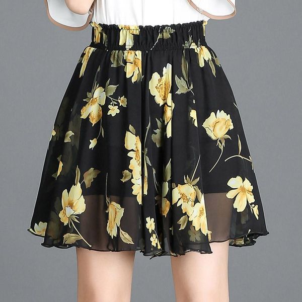 skirts boho floral pleated skirt women short chiffon high waist summer beach mini jupe femme ladies c5510, Black
skirts boho floral pleated skirt women short chiffon high waist summer beach mini jupe femme ladies c5510, Black
