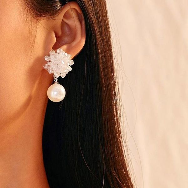 bohemia earrings ethnic series europe explosion original pearl pendant exaggerated beads stud, Golden;silver
bohemia earrings ethnic series europe explosion original pearl pendant exaggerated beads stud, Golden;silver