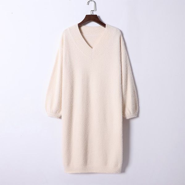 casual dresses fluffy knit v-neck women's sweater dress long lantern sleeve thicken knee-length female autumn winter lady clothes, Black;gray
casual dresses fluffy knit v-neck women's sweater dress long lantern sleeve thicken knee-length female autumn winter lady clothes, Black;gray