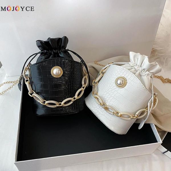 simple versatile bags for 2021 fashion women drawstring bucket bag alligator pu leather chain casual crossbody handbag
simple versatile bags for 2021 fashion women drawstring bucket bag alligator pu leather chain casual crossbody handbag