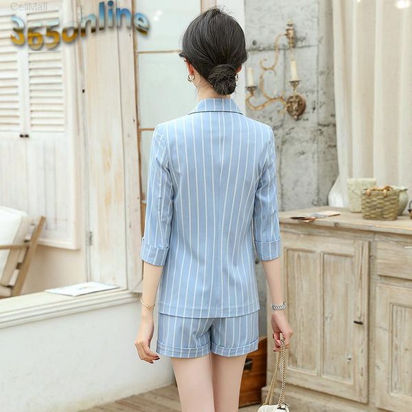 novelty two piece set with shorts and jackets coat half sleeve 2021 spring summer professional blazers ol styles striped women's pants, White
novelty two piece set with shorts and jackets coat half sleeve 2021 spring summer professional blazers ol styles striped women's pants, White