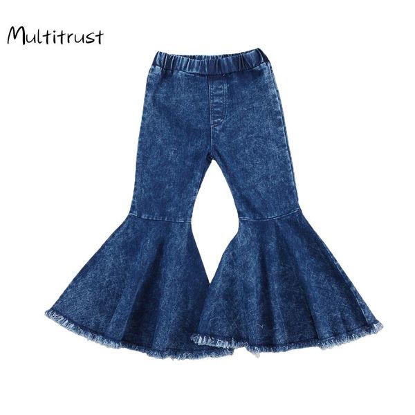 2-7y fashion toddler kids baby girls jeans flare pants autumn children high waist ripped bell-bottomed trousers, Blue
2-7y fashion toddler kids baby girls jeans flare pants autumn children high waist ripped bell-bottomed trousers, Blue