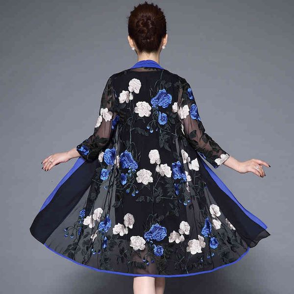 dress spring summer, elegant middle-aged women fringe flower robe femme plus sixze two pieces the neck ed in party es, Black;gray
dress spring summer, elegant middle-aged women fringe flower robe femme plus sixze two pieces the neck ed in party es, Black;gray