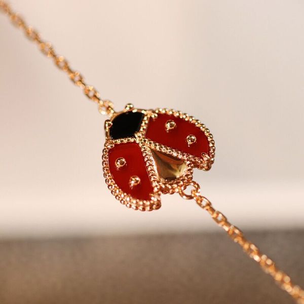 2021 series ladybug fashion clover charm bracelets bangle chain s925 sterling silver 18k rose gold for women&girls wedding mother's day, Black
2021 series ladybug fashion clover charm bracelets bangle chain s925 sterling silver 18k rose gold for women&girls wedding mother's day, Black