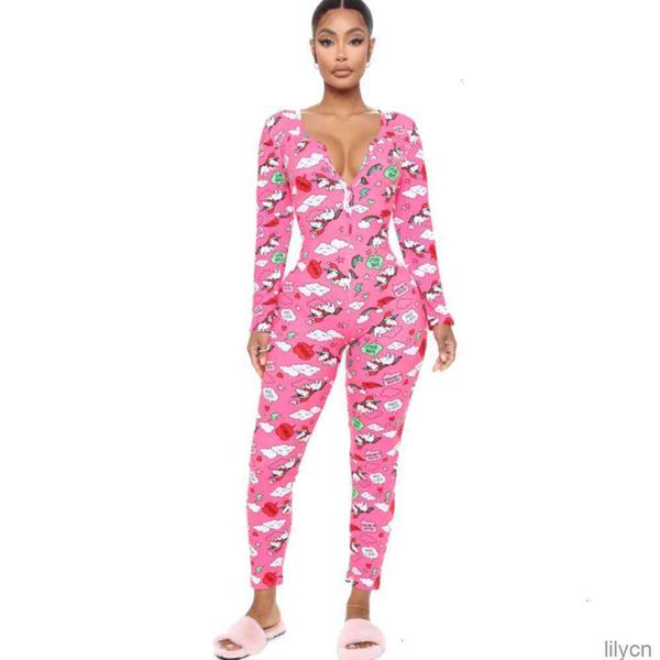 women jumpsuit designer clothes bodysuit homewear christmas mesh printed long sleeve pants v-neck casual rompers, Black;white
women jumpsuit designer clothes bodysuit homewear christmas mesh printed long sleeve pants v-neck casual rompers, Black;white