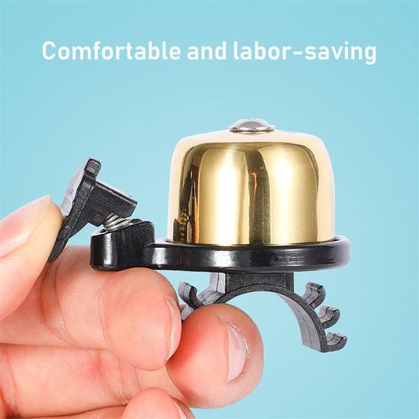 bike horns bicycle ring bell with loud crisp clear sound for mountain road safety cycling handlebar accessories.
bike horns bicycle ring bell with loud crisp clear sound for mountain road safety cycling handlebar accessories.