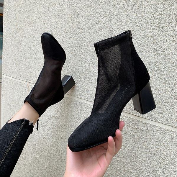 mesh boots womanfashion summer high heelsgirls sandals shoesback zippersquare toefemale footwareapricotdropshipping, Black
mesh boots womanfashion summer high heelsgirls sandals shoesback zippersquare toefemale footwareapricotdropshipping, Black