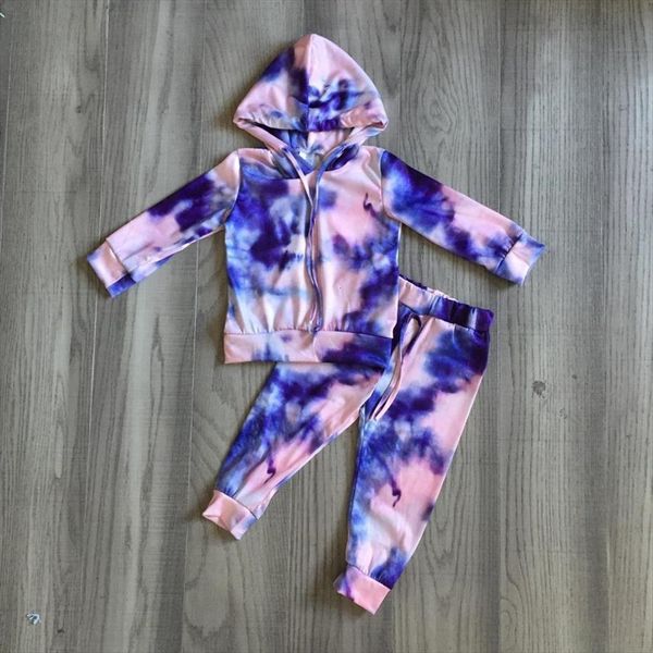 winter baby girls cotton long sleeve homewear purple tie dye hoodie children clothes loungewear outfits boutique set, White
winter baby girls cotton long sleeve homewear purple tie dye hoodie children clothes loungewear outfits boutique set, White
