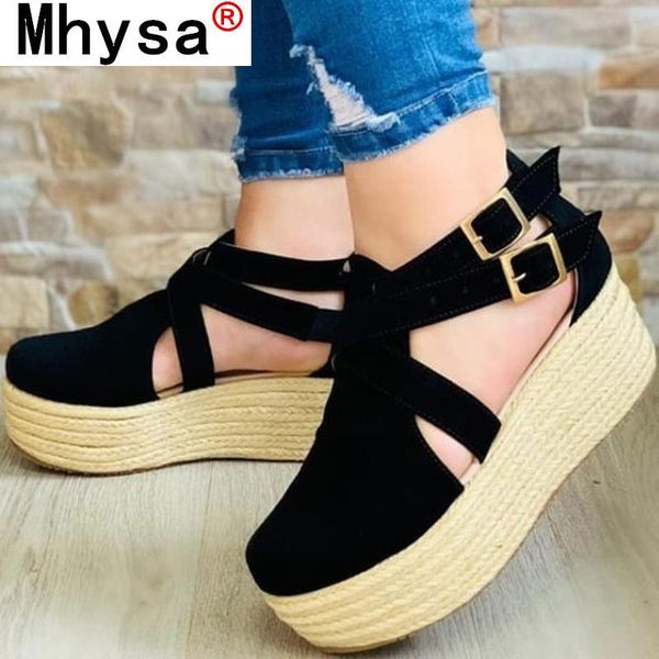 fashion round head women shoes 2021 summer one word buckle baotou comfortable women's casual roman sandals heighten dress, Black
fashion round head women shoes 2021 summer one word buckle baotou comfortable women's casual roman sandals heighten dress, Black