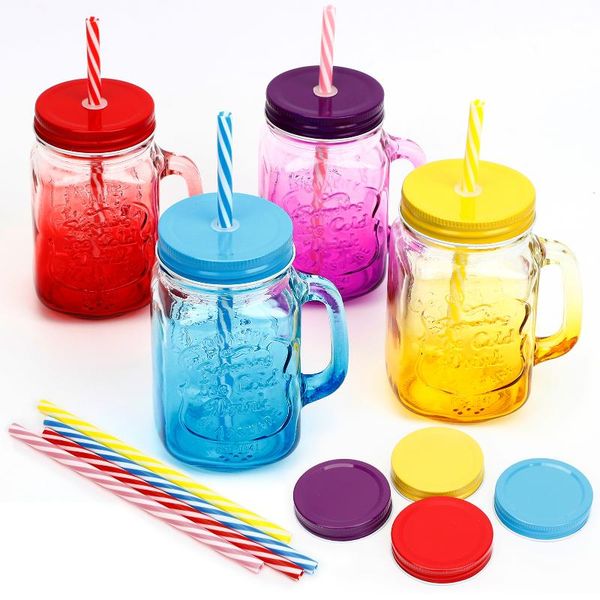 pack glass drinking bottle transparent fruit juice cool drink cup mug mason jars 15oz water with airtight lids straws wine glasses
pack glass drinking bottle transparent fruit juice cool drink cup mug mason jars 15oz water with airtight lids straws wine glasses