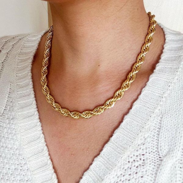 chains hip hop punk twisted necklace for women men simple iron chain pendant fashion jewelry accessories, Silver
chains hip hop punk twisted necklace for women men simple iron chain pendant fashion jewelry accessories, Silver