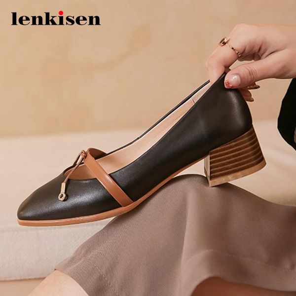 dress shoes lenkisen 2021 concise style fringe metal decorations rhinestone mixed colors real leather square toe med heels pumps laf5, Black
dress shoes lenkisen 2021 concise style fringe metal decorations rhinestone mixed colors real leather square toe med heels pumps laf5, Black