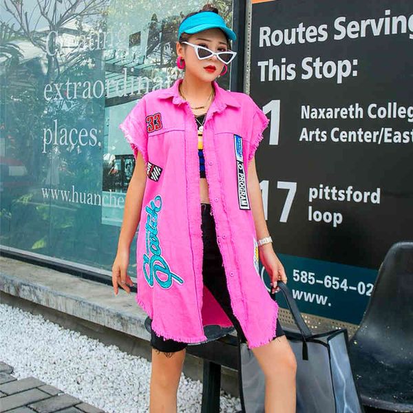 jackets denim summer jacket waistcoat spring and autumn vest korean loose fashion brand plus size women's clothing, Black;brown
jackets denim summer jacket waistcoat spring and autumn vest korean loose fashion brand plus size women's clothing, Black;brown