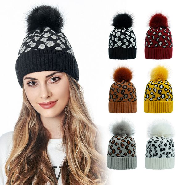 woman winter knitted beanies 9 colors leopard wool hat with pom casual skullies warm caps zza3386, Blue;gray
woman winter knitted beanies 9 colors leopard wool hat with pom casual skullies warm caps zza3386, Blue;gray