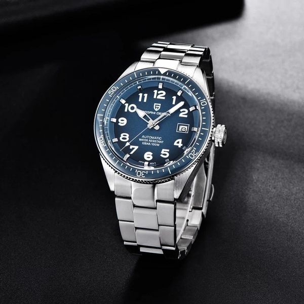 wristwatches 2021 pagani design mechanical watches for men luxury automatic watch waterproof steel business relogio masculino, Slivery;brown
wristwatches 2021 pagani design mechanical watches for men luxury automatic watch waterproof steel business relogio masculino, Slivery;brown