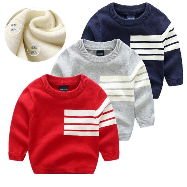 cardigan boys thick sweaters winter children striped pullover boy knitted kids child warm clothes, Blue
cardigan boys thick sweaters winter children striped pullover boy knitted kids child warm clothes, Blue