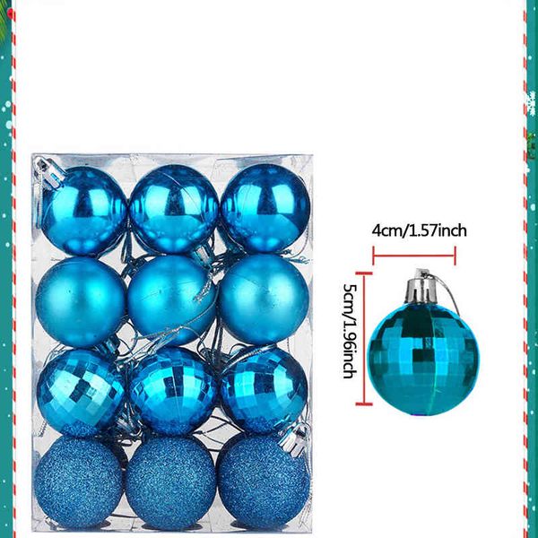 factory outlet christmas decoration christmas tree decoration glitter ball pendant 24pcs/box xmas solid color plastic ba
factory outlet christmas decoration christmas tree decoration glitter ball pendant 24pcs/box xmas solid color plastic ba