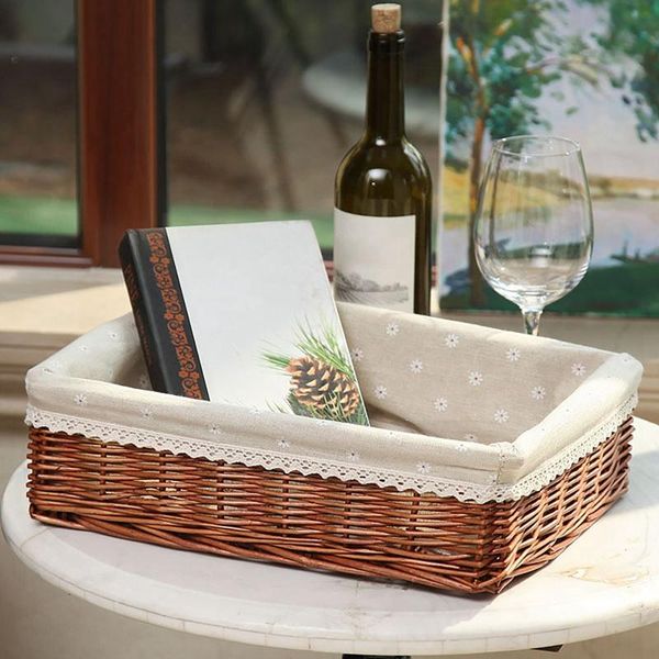 handmade wicker storage basket bread fruit serving baskets for home kitchen desk candy sundries organizer
handmade wicker storage basket bread fruit serving baskets for home kitchen desk candy sundries organizer