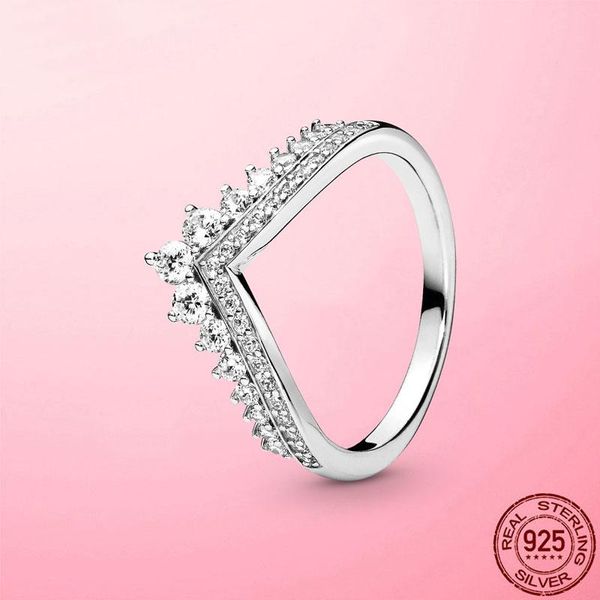 cluster rings 2021 finger ring 925 sterling silver princess wishbone for women clear cz wedding band engagement jewelry anel gift, Golden;silver
cluster rings 2021 finger ring 925 sterling silver princess wishbone for women clear cz wedding band engagement jewelry anel gift, Golden;silver
