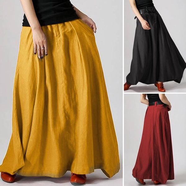 female maxi long skirt zanzea summer zipper skirts women elegant solid skirts bohemian beach skirt jupe faldas saia oversized, Black;gray
female maxi long skirt zanzea summer zipper skirts women elegant solid skirts bohemian beach skirt jupe faldas saia oversized, Black;gray