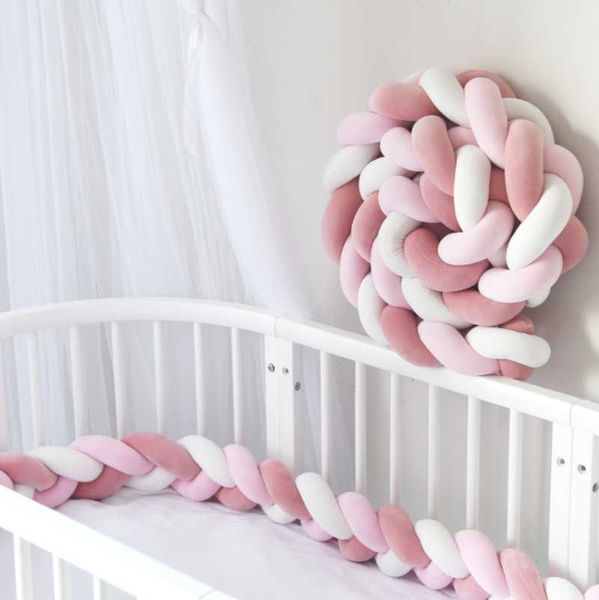 bedding sets 1m/2m/3m/4m baby bed bumper knot long handmade knotted braid weaving for infant crib protector cot room decor
bedding sets 1m/2m/3m/4m baby bed bumper knot long handmade knotted braid weaving for infant crib protector cot room decor