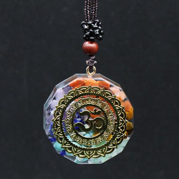 pendant necklaces orgonite om symbol necklace chakra healing energy meditation jewelry gift, Silver
pendant necklaces orgonite om symbol necklace chakra healing energy meditation jewelry gift, Silver