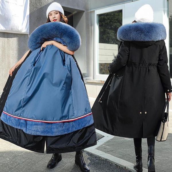 winter jacket women long parka fur collar casual slim woman coat 2021 fashion female cotton padded warm coat1, Black
winter jacket women long parka fur collar casual slim woman coat 2021 fashion female cotton padded warm coat1, Black