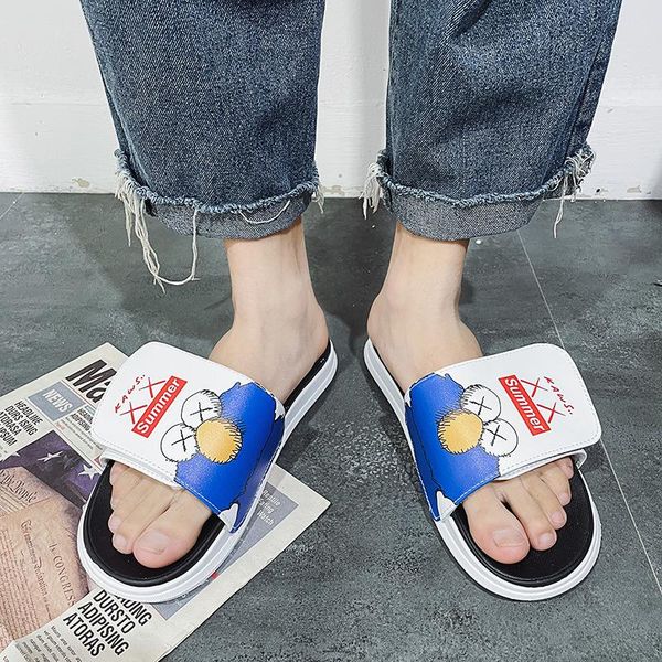 summer cartoon slippers men's fashion wear personality women indoor home antiskid casual sandals, Black
summer cartoon slippers men's fashion wear personality women indoor home antiskid casual sandals, Black