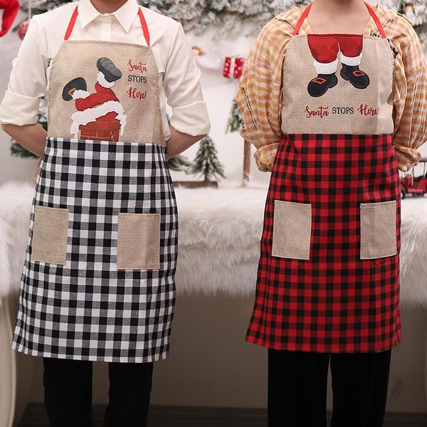 aprons christmas santa clause oil-proof apron double pockets waterproof kitchen cleaning accessories for restaurant bib
aprons christmas santa clause oil-proof apron double pockets waterproof kitchen cleaning accessories for restaurant bib