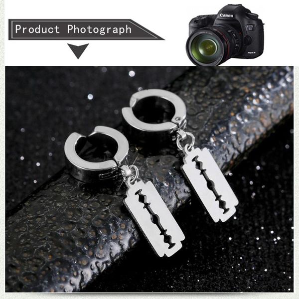 hoop & huggie 1pcs simple black blade shape charm dangle earrings for men women hip hop minimalists drop small ear jewelry anti allergy, Golden;silver
hoop & huggie 1pcs simple black blade shape charm dangle earrings for men women hip hop minimalists drop small ear jewelry anti allergy, Golden;silver