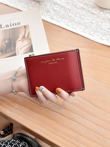 hbp2021 new card package female thin mini portable and practical compact zipper coin purse key bus access control, Brown;gray
hbp2021 new card package female thin mini portable and practical compact zipper coin purse key bus access control, Brown;gray