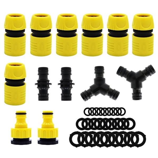 hose tap connection set garden connector kit for pipe connecting with y splitter rubber seals water sgaskets watering equipments
hose tap connection set garden connector kit for pipe connecting with y splitter rubber seals water sgaskets watering equipments