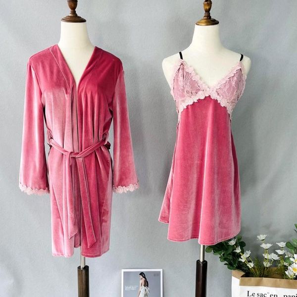 women's sleepwear loose women home clothing intimate lingerie bathrobe gown velour kimono robe set 2pcs casual, Black;red
women's sleepwear loose women home clothing intimate lingerie bathrobe gown velour kimono robe set 2pcs casual, Black;red