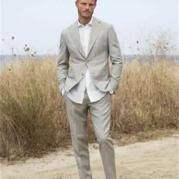 men's suits & blazers light grey linen notch lapel suits of groom formal tuxedo wedding dinner suit homme mariage blazer (jacket + pant, White;black
men's suits & blazers light grey linen notch lapel suits of groom formal tuxedo wedding dinner suit homme mariage blazer (jacket + pant, White;black