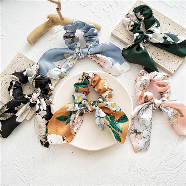 ruoshui printed floral satin hair ties for woman ear scrunchies harmless accessories rubber ponytail band ornaments
ruoshui printed floral satin hair ties for woman ear scrunchies harmless accessories rubber ponytail band ornaments