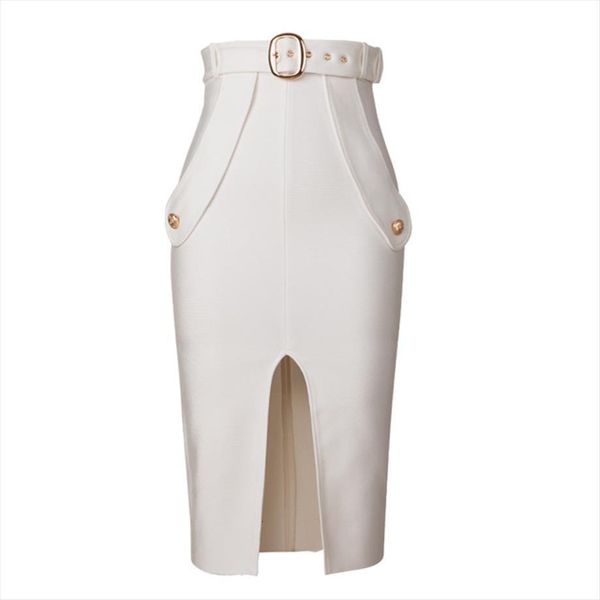 fashion spring front slit women skirts with belt office bandage package hip pencil jupe femme wrap clothes, Black
fashion spring front slit women skirts with belt office bandage package hip pencil jupe femme wrap clothes, Black